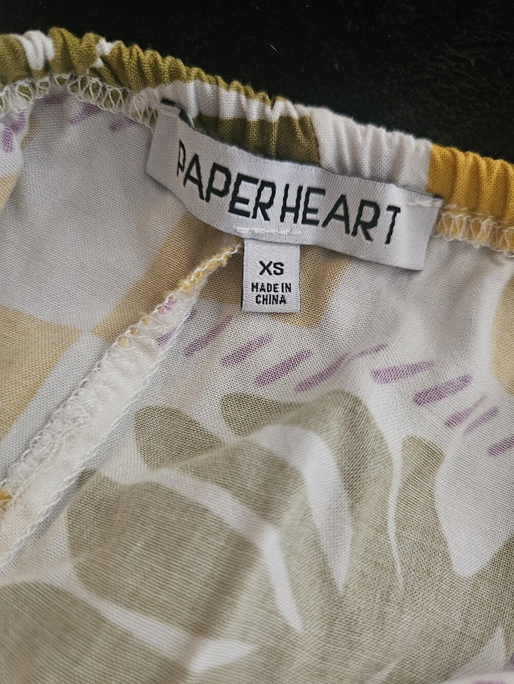 Paper Heart Patchwork Floral Midi Dress Multi Size XS Boho Cami Sundress - Picture 6 of 9